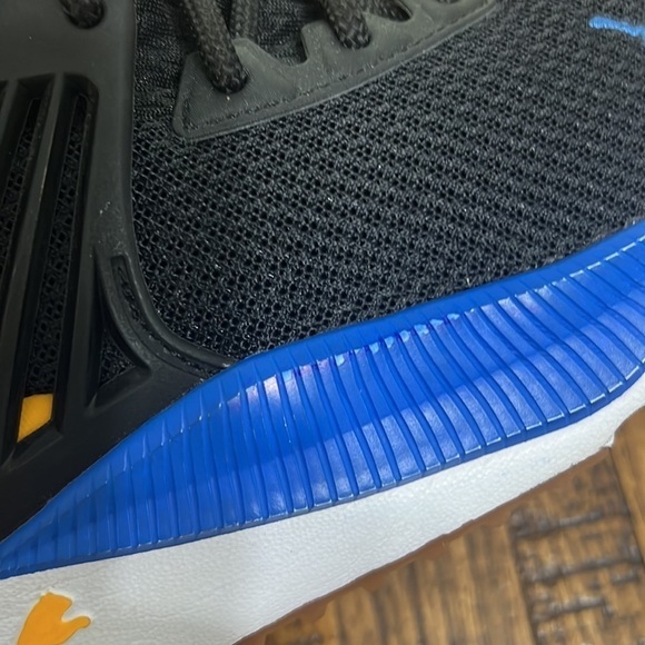 Puma Pacer Future Athletic Colorblock Sneakers Men’s 8 Black Blue Orange Yellow